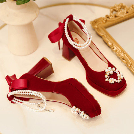 粗眉姑娘婚鞋&MA268005