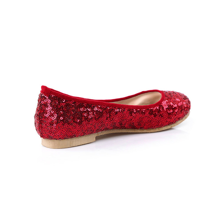 sparkly ballet slippers